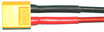58378 - Akkugegenkabel XT60, 12 AWG Silikonlitze, 30 cm