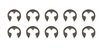 6299 E-Clips, 1/8 in