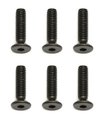 03031350 Schraube M2,5x10, ISK, Senkkopf, Stahl, Schwarz Associated