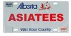 ATees Realistic Alberta Licence Plate (ASIATEES) For RC Cars - ATG10305