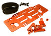 Adjustable Battery Mounting Plate MIT Straps for Arrma Kraton/Senton(6S BLX Only) C28820RED