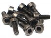 BRASCH2005 Boom Racing M2x5mm Socket Cap Screw 12.9 Grade Nickel Plated Screws (10)