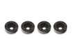 BRMTX61005 Boom Racing KRAIT™ Aluminum MXT6-1005 0.5mm Offset Wheel Hub Adapter for 1.0" Wheels (4) Black