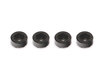 BRMTX62025 Boom Racing KRAIT™ Aluminum MXT6-1025 2.5mm Offset Wheel Hub Adapter for 1.0" Wheels (4) Black