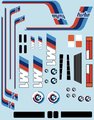BRPD1527 - BMVV M1 Livery for 1/12 Car - THE BORDER