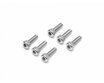 BRPROB-08S M2.5x8mm Socket Cap Screw 12.9 Grade Screws (6) Silver