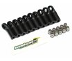 BRW750305 BADASS Heavy Duty Rust-Resistant Rod Ends M4 Nylon (Upwards) 23.7MM mit SST Pivot Ball (5.8x3x7.4mm) (10) [RECON G6 The Fix Certified]