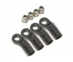 BRW750308C(Sample) M4 Nylon Rod Ends 19.5mm (Sideways) mit SST Pivot Ball (4)