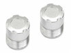 BRW780923S S100 Scale Center Wheel Hub Cap (2) Black (XT5 Series) Silver