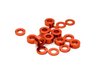 C26777ROT - 16pcs Aluminum M3x6 Washer Spacer (0.5, 1.0, 2.0, 3.0mm) ROT