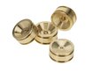 C30337 Brass 41g Each Replacement Wheels for Axial 1/24 SCX24