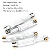 C30792SILVER Alu Shocks (4) for Axial 1/24 SCX24 Rock Crawler