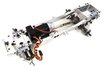 C31588SILVER ALU Complete Chassis Conversion for WPL D12 Truck