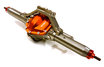 COMPLETE 4-LINK REAR AXLE W/ INTERNALS FOR AXIAL SCX-10 & CUSTOM 1.9 CRAWLERS OBM-1631GUNRED New Item