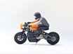 CR8001-01 X-Rider 1/8 Motorcycle Cafe Racer ARR mit Body + Rider for Cafe Racer