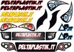 DEC034 - Decal FARI GT / RALLY - TIPO 1 / Delta Plastik 1:8