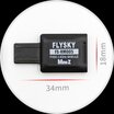 FS/RM005 Flysky NB4 FS-RM005 Tuner Link to Kyosho FHSS System Black for Kyosho Mini Z 4X4