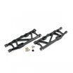 FTAR003BK FASTRAX ARRMA REAR ALU LOWER SUS. ARMS(PR) - KRATON/OUTKAST