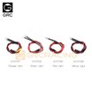 G157XW GRC 3~7.4V Two Short Head LED Lights for Square Spotlight (2) White