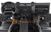 G161D GRC Cockpit Interior Kit for TRX-4 Defender Black for Traxxas TRX-4
