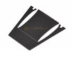 G178CB GRC Stainless Steel Decorative Sheet for TRX4m Defender Hood Black