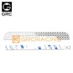 GAX0043DS GRC Tailgate Top Anti-skid Plate Silver for Traxxas TRX-4