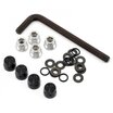 GM70114 GMADE 1.9 RH01 WHEEL HUBS BLACK (4)