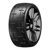 GTX01-R1 / 1:8 GT - T01 REVO - R1 Rain - Mounted on New Spoked Black Felge
