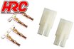 HRC906A Stecker - Tamiya weibchen (2 Stk.) - Gold