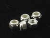 HS-69218 - Hiro Seiko 3mm Alloy Nylon Nut [Silver]