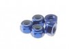 HS-69220 - Hiro Seiko 3mm Alloy Nylon Nut [Y-Blue]