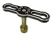 Hex Socket Wrench for 17mm Hex Wheel Nut C28125BLACK