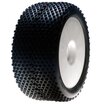 LOSA17701B 1/8 XTT Truggy Front/Rear 2.8 Pre-Mounted Tires, 17mm Hex, White (2)