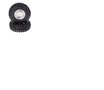 MT160649 Monstertronic 1:10 Crawler Räder: 96mm Reifen / Felgen Silber