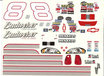 Mike-008 Budweiser (2006) 1:10 - MIKE Stickers