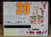 Mike-020 Home Depot Tony Stewart (2008) 1:10 - MIKE Stickers