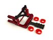 NX-065 Nexx Racing Precision CNC 7075 Round Motor Mount For 90-94 RM (Red) for Kyosho Mini-Z MR-03