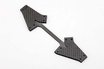 YF-10LCN - Narrow lower Arm (Graphite) for Rubber Tires