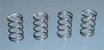 RIDE-28016 RIDE Front Springs (4) for F-1 Rubber Tire (Soft) Silver