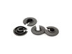 SMJ3570 SMJ LOW MOUNTED ALUMINUM SHOCK SPRING RETAINER (-1mm/Black/4pcs)