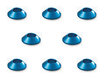 Square SGE-108TB 3mm Alu-Senkkopfspacer Tamiya Blau