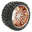 SRC0002Z - SWEEP TERRAIN CRUSHER BELTED TYRE ON BRONZE 17MM WHEELS 1/4 OFFSET