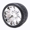 SRC1001S SWEEP ROAD CRUSHER BELTED TYRE SILVER 17MM WHEELS 1/2" OFFSET