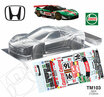 TM103CASTROL 1/10 Mini NSX LEXAN KLAR 210MM - TEAM C