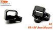 TM507317BK E4RS III / PLUS - Aluminium 7075 - FR/RF Querlenkerhalter "0" #2