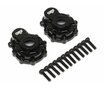 TRC/302304BK Team Raffee Co. Aluminum Rear Portal Drive Axle Mount (2) Black for Traxxas TRX-4