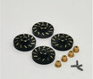TRC-302905 BRASS WHEEL WEIGHT +5MM HUBS (4)