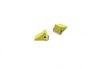 TRC-302928 Team Raffee Co. Scale Aluminum Tires Block Pads for 1/24 RC (2) Yellow