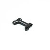 TRX4M038A Traxxas Aluminium Front Bumper Mount 1pc Black for TRX-4M