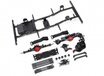 Team Raffee Co. 1/10 D90 Chassis Kit (Without Shocks Wheels Tires) for TRC Raffee D90 Defender Body TRC/D90-KIT